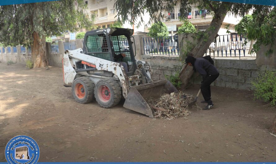 تنظيم فعالية لزراعة الأشجار بمناسبة عيد العمل