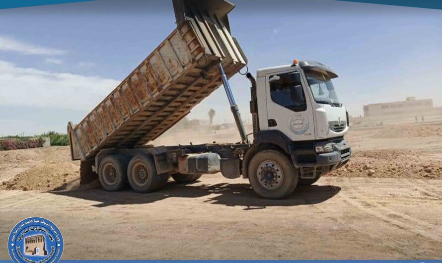 استمرار أعمال الردم والترحيل في عدة مواقع برعاية اتحاد البلديات وبلديات الشعب في الرقة