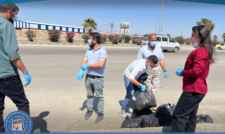 حملة النظافة تواصل نشاطها لليوم الخامس بمشاركة واسعة من الهيئات