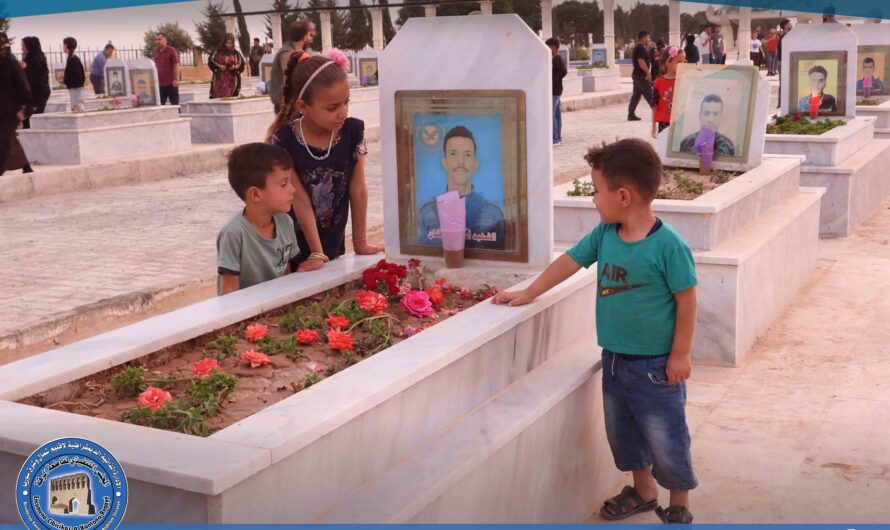 إحياء مراسم استذكار شهداء الرقة وعفرين والشهباء ومنبج