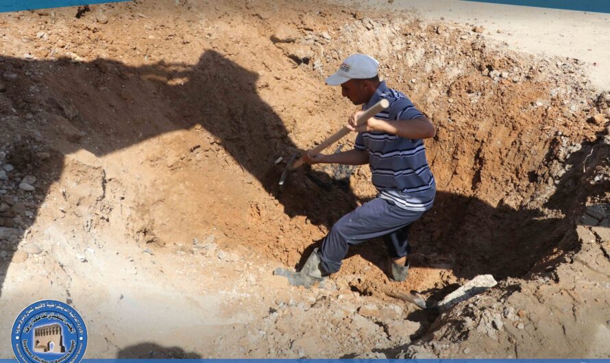 مديرية المياه في الرقة تباشر أعمال صيانة لخط مياه شمال منطقة الصوامع