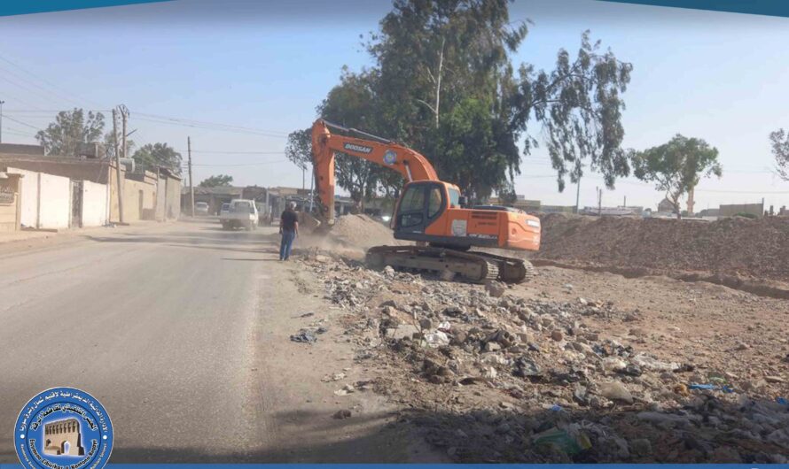 بلدية الشعب في الرقة تواصل أعمالها الخدمية وتدعم القطاع الرياضي