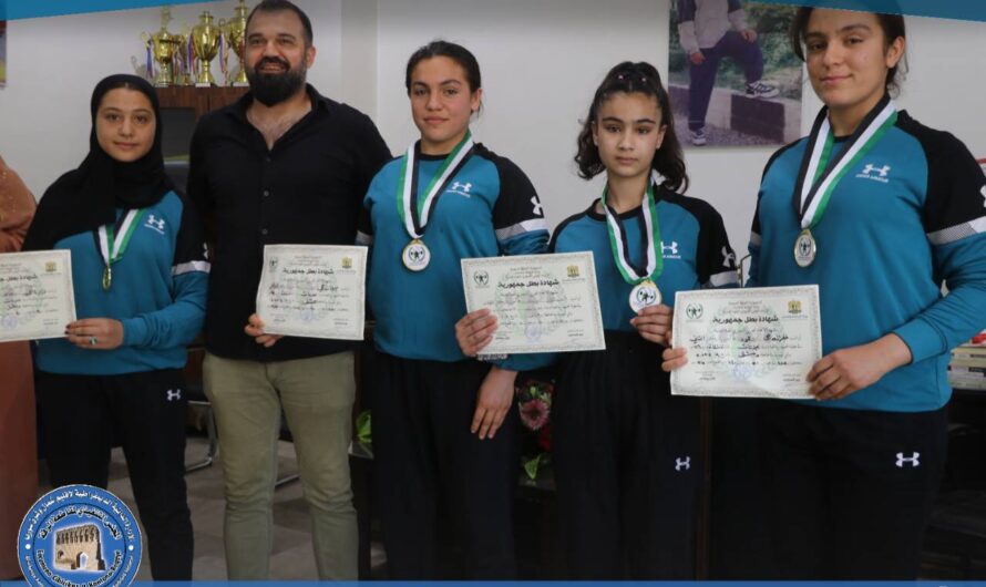 تتويج فريق الرقة ببطولة سوريا وتحطيم أرقام عالمية في القوة البدنية