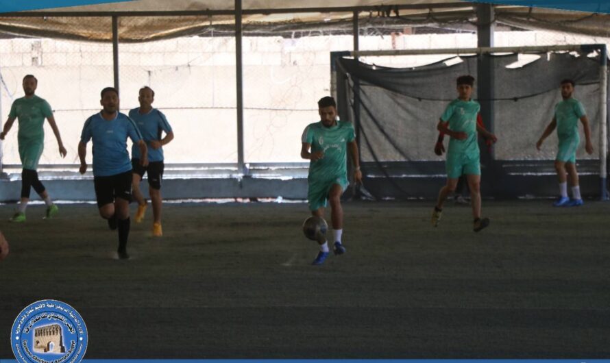 تواصل منافسات دوري الهيئات والمؤسسات في الرقة بإشراف المجلس الرياضي