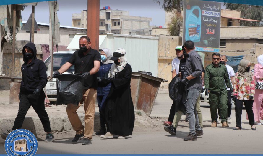 حملة النظافة تواصل نشاطها لليوم الرابع بمشاركة واسعة من الهيئات والمؤسسات