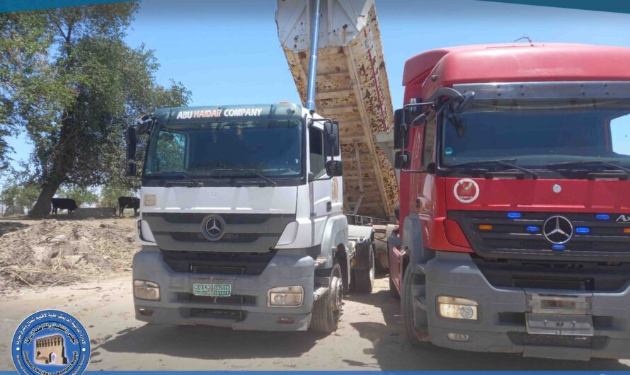 بلدية الشعب بالرقة تواصل أعمالها لتحسين البنية التحتية وتسهيل حركة المرور