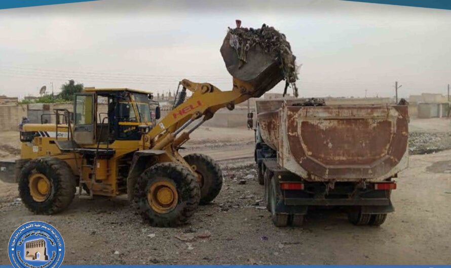 تنفيذ حملة نظافة على سكة القطار استجابةً لشكاوى الأهالي