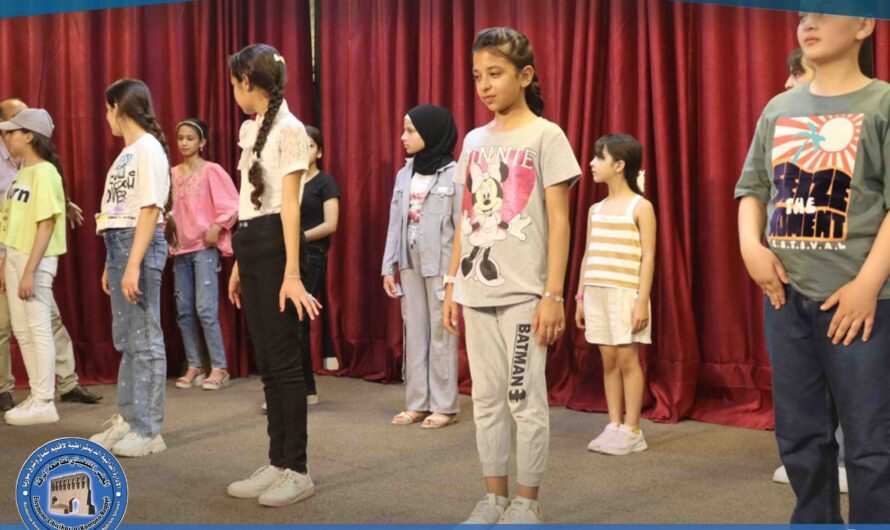 مكتب الفنون الشعبية يُطلق برامج تدريبية للأطفال في الرقة