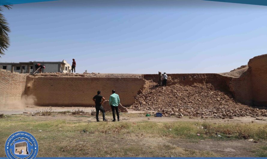 هيئة الثقافة والآثار تبدأ أعمال ترميم سور الرقة الأثري وبواباته الأربع