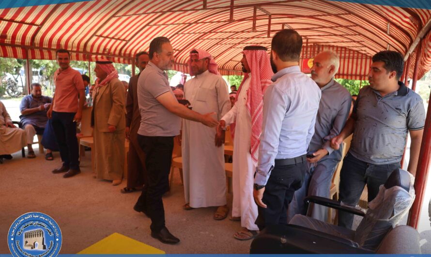 مواصلة الجولات الميدانية في ريف الرقة لرصد احتياجات السكان وتحسين الواقع الخدمي