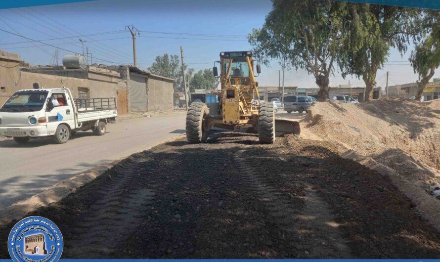 العمل على توسيع الطريق الرابط بين كلية الآداب وكورنيش الصوامع والفروسية