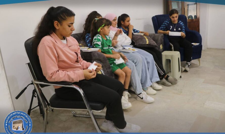 تكريم منتخب الرقة للسيدات بعد إحراز المركز الثاني في بطولة تنشيطية في القامشلي