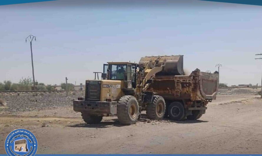 بلدية الرقة تواصل جهودها في تحسين البنية التحتية والخدمات العامة