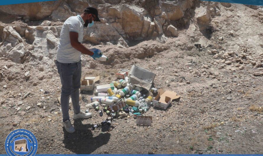 مكتب الثروة الحيوانية يكثّف جولاته الرقابية ويتلف كميات من الأدوية البيطرية منتهية الصلاحية