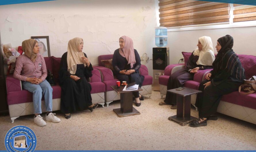 وفد نسائي من حزب الاتحاد الديمقراطي يزور هيئة المرأة لبحث تنسيق حملات توعية مجتمعية