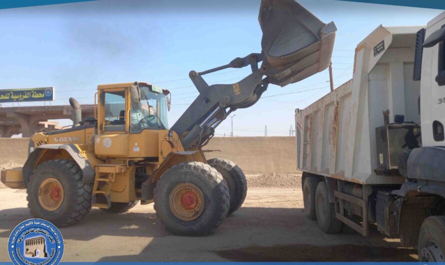 بلدية الرقة تواصل جهودها في تحسين الخدمات وتدعم خدمات النظافة في المناطق المجاورة