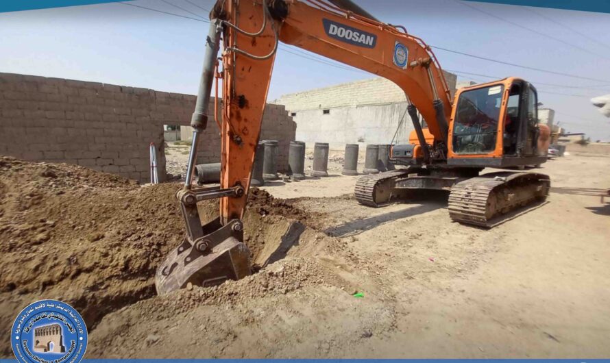 بلدية الشعب بالرقة تواصل تطوير مشاريع البنية التحتية