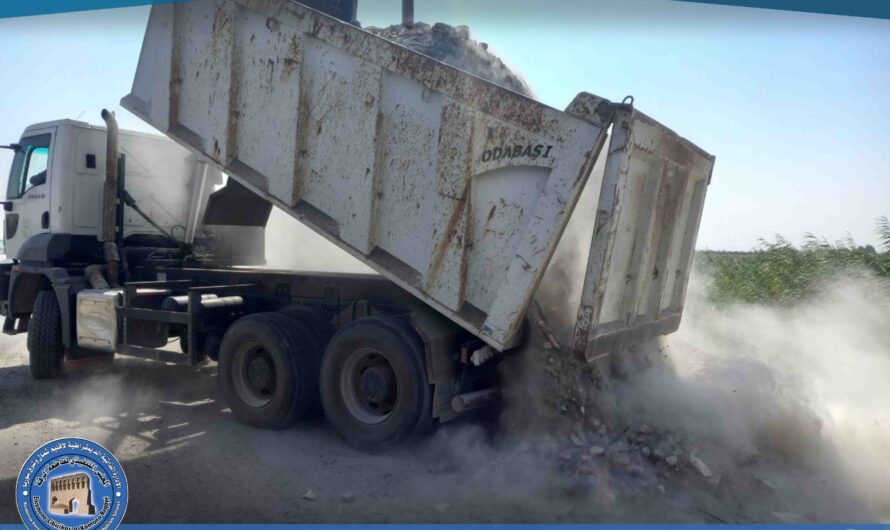 بلدية الرقة تواصل جهودها في تحسين البنية التحتية ودعم المرافق التعليمية