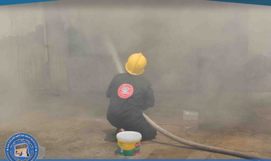 إخماد حريق نشب في أحد المنازل بحي المشلب دون تسجيل إصابات بشرية