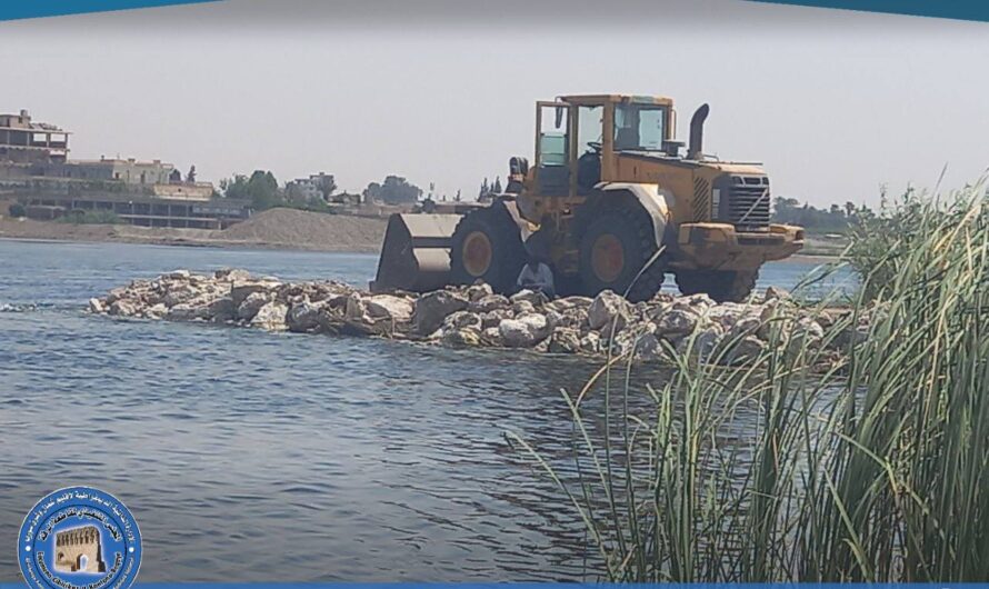 بلدية الرقة تواصل جهودها في دعم البنية التحتية وتأمين مياه الشرب