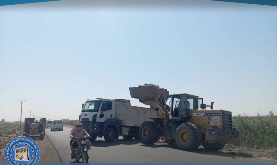 الخدمات الفنية تواصل دعم الدوائر الخدمية في الرقة