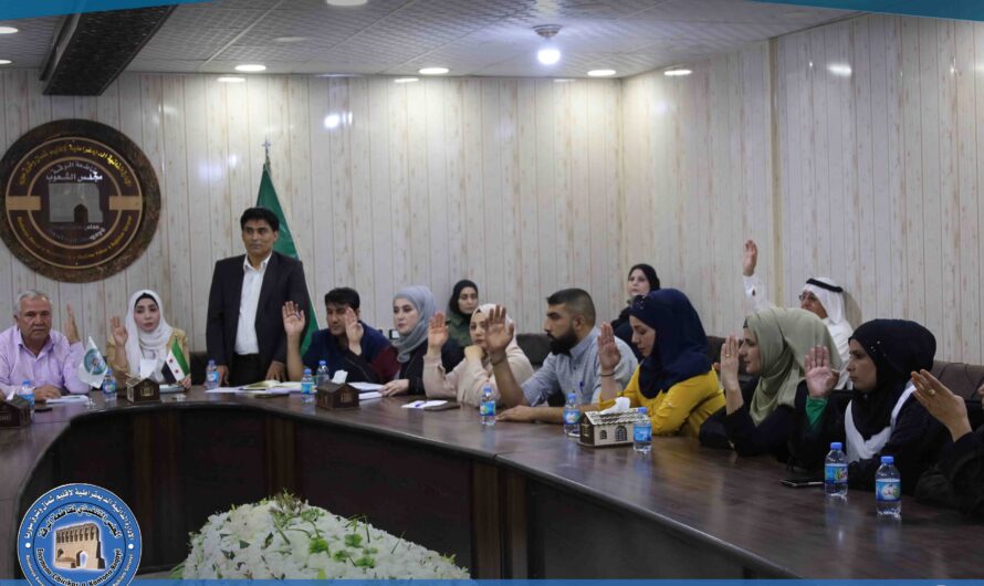 مجلس الشعوب في الرقة يعقد اجتماعه الدوري السادس من العام الجاري