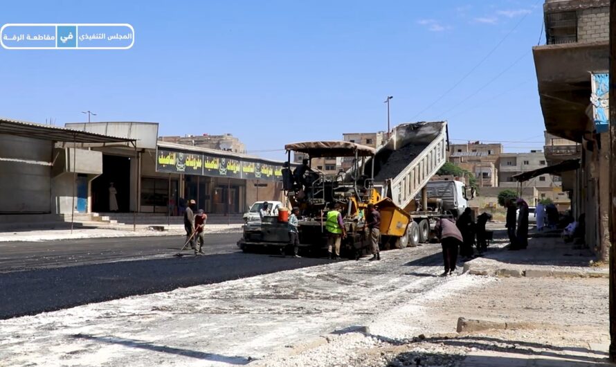 استطلاع رأي لعدد من أهالي الرقة حول عمليات تعبيد الطرقات