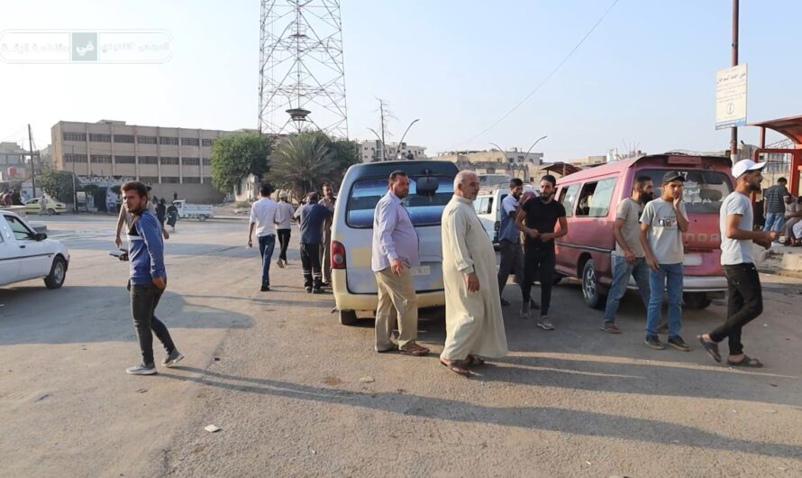 مكتب النقل الداخلي في الرقة يؤمّن نقل الطلاب إلى المراكز الامتحانية في المدينة وريفها