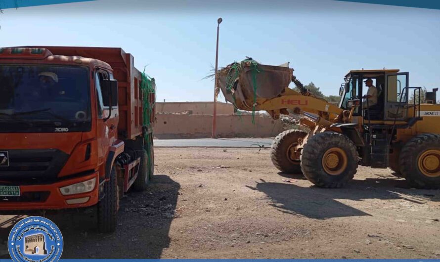 بلديات ريف الرقة تباشر بحملات ترحيل المكبّات العشوائية إلى المواقع المخصصة