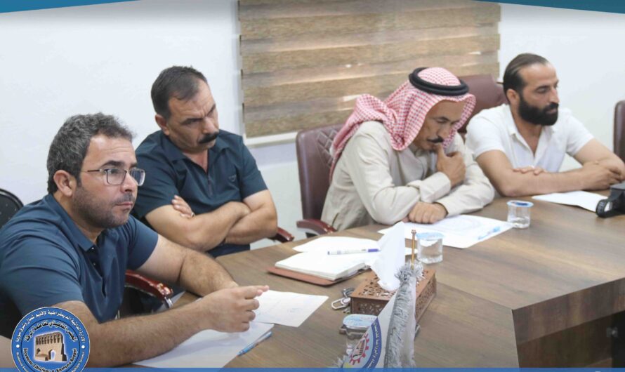 مجلس الاقتصاد والزراعة في الرقة يناقش تطوير الواقع الاقتصادي والزراعي