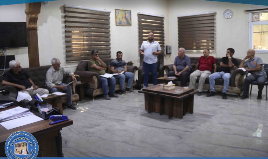 لجنة الزراعة والثروة الحيوانية تعقد اجتماعها الشهري الثامن