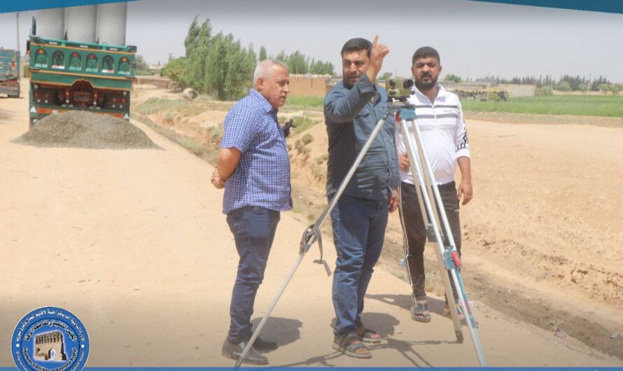 بدء تنفيذ مشروع مصب الصرف الصحي في بلدية المزارع