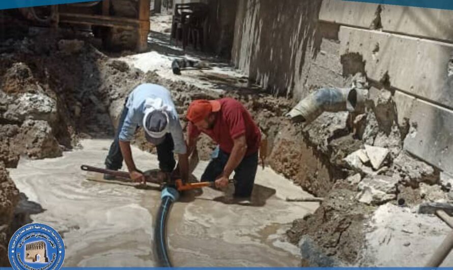دائرة المياه تواصل الاستجابة السريعة لشكاوى الأهالي في الرقة