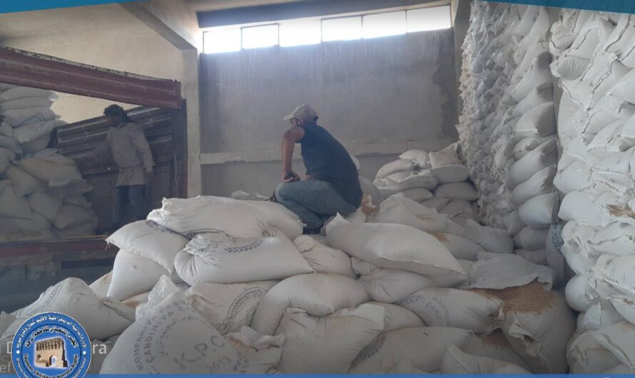 مركز أعلاف شنينة يواصل دعم مربي الثروة الحيوانية في الرقة