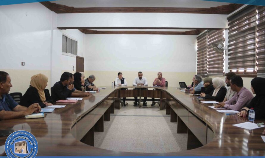 التربية والتعليم في الرقة تعقد اجتماعها الشهري وتستعرض آخر التطورات