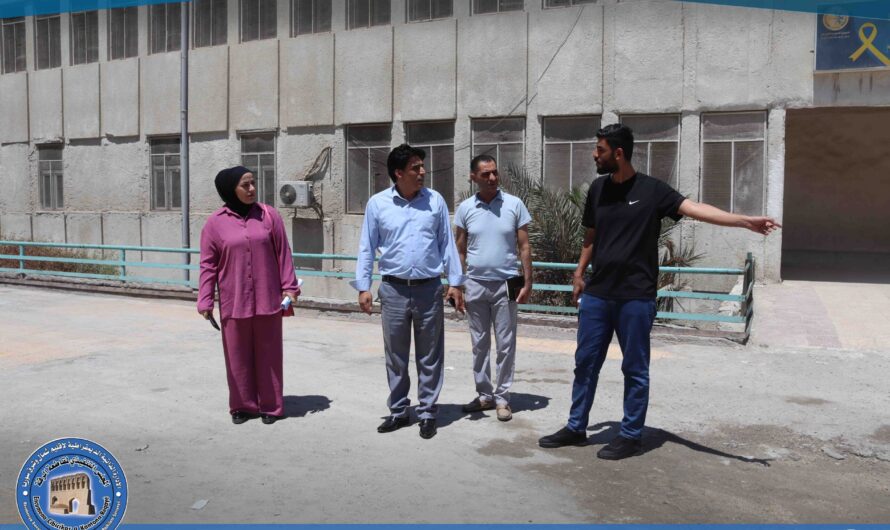 وفد من هيئة الصحة ومجلس الصحة يتفقد المشفى الوطني ويطلق حملة نظافة في محيطه