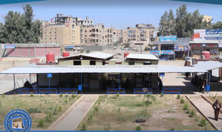 هيئة الصحة تعزز خدماتها بتركيب شمسيات ومقاعد جديدة في العيادات الخارجية