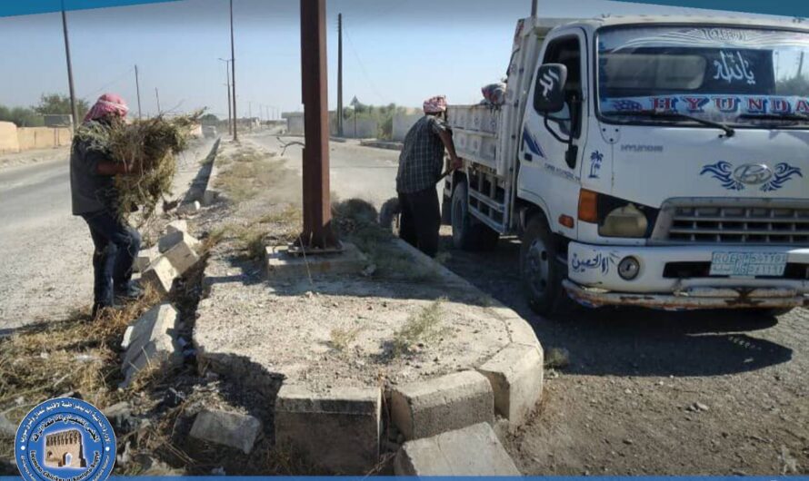 العمل على ترحيل المكبات العشوائية في مناطق بلدية كديران