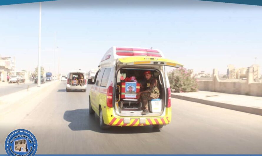 الرقة تشيّع ثلاثة من أبنائها إلى مزار الشهـ.ــداء في الحكومية