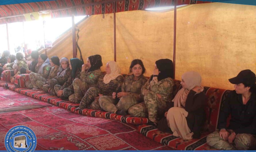 إقامة خيمة عزاء لذوي الشهيد عبد الله مالك في الرقة