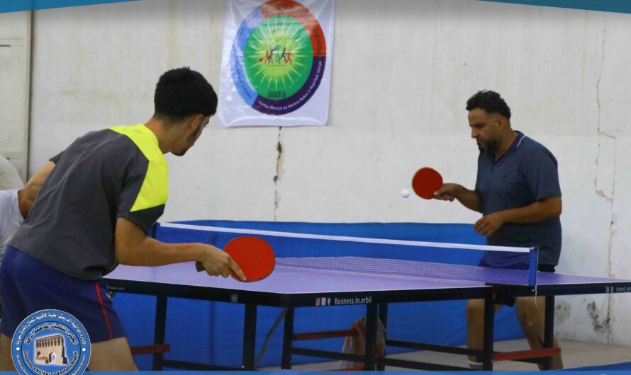 الاتحاد الرياضي لشمال وشرق سوريا يختتم بطولة الشهيد جيا رزكار لكرة الطاولة في رميلان