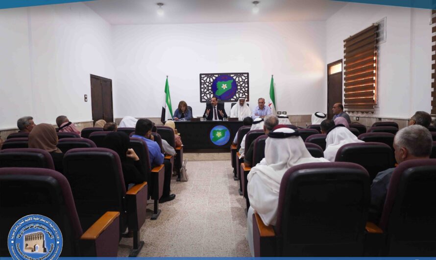 الهيئة الاستشارية لأبناء الرقة والطبقة تعقد اجتماعاً لبحث آخر المستجدات المرتبطة بالعملية التفاوضية