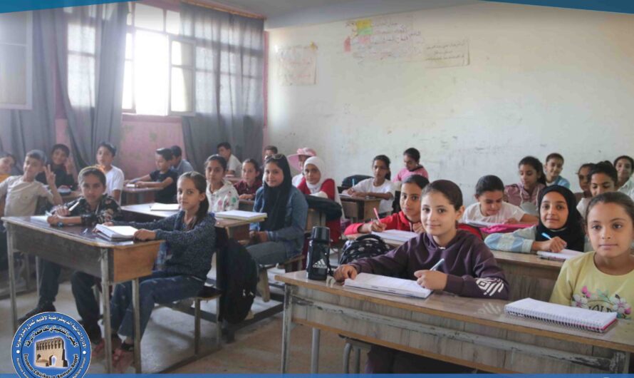 انطلاق العام الدراسي 2025/2026 في الرقة وسط استعدادات شاملة ودعم بالأثاث المدرسي