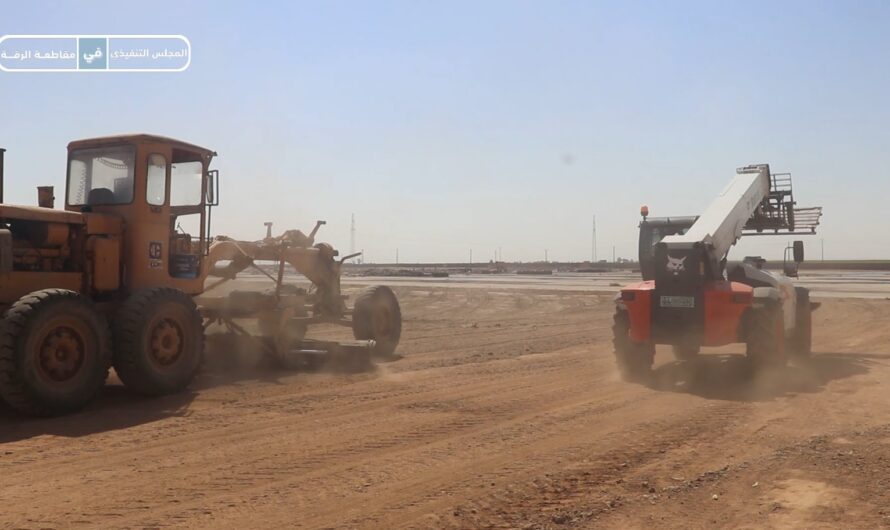 مؤسسة الأقطان تجهز مركز استلام المحصول استعداداً لموسم 2025 في الرقة