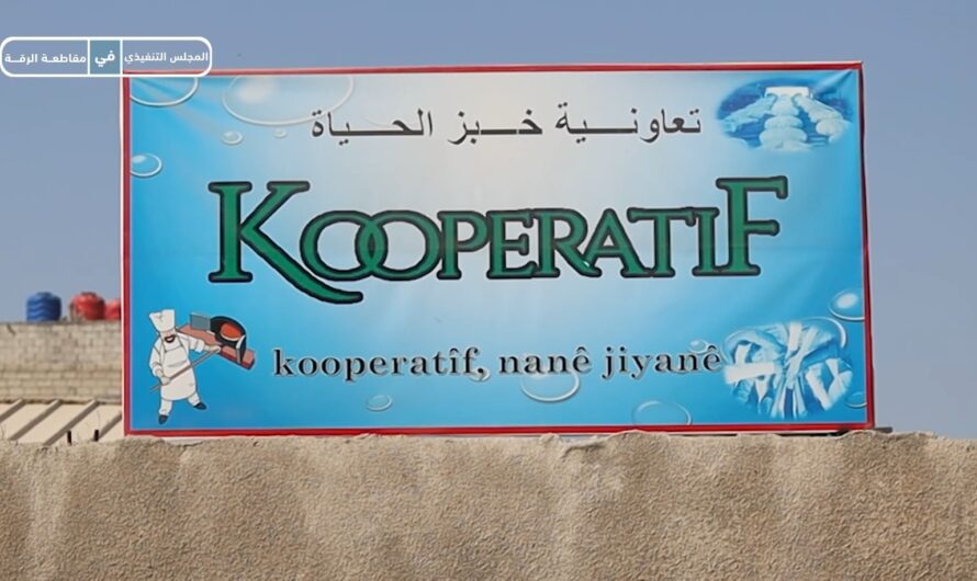 تعاونية خبز الحياة تنتج 8 أطنان يومياً وتوزع الخبز على مدارس الوافدين من عفرين