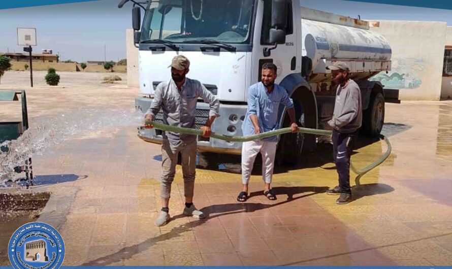 مديرية الخدمات الفنية تواصل أعمالها الخدمية استعداداً للموسم الزراعي والدراسي