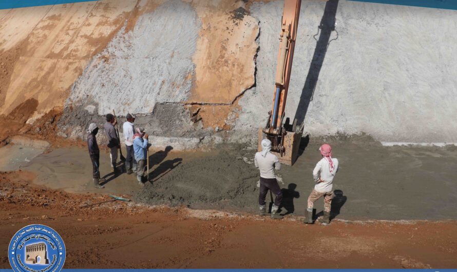 هيئة الاقتصاد والزراعة تعلن إنجاز مشروع تأهيل مصرف منكلان وفق المواصفات الفنية