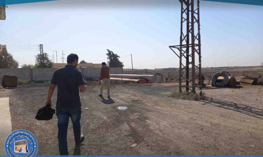 جولة ميدانية لدائرة الرصد البيئي على منشآت الريف الشمالي