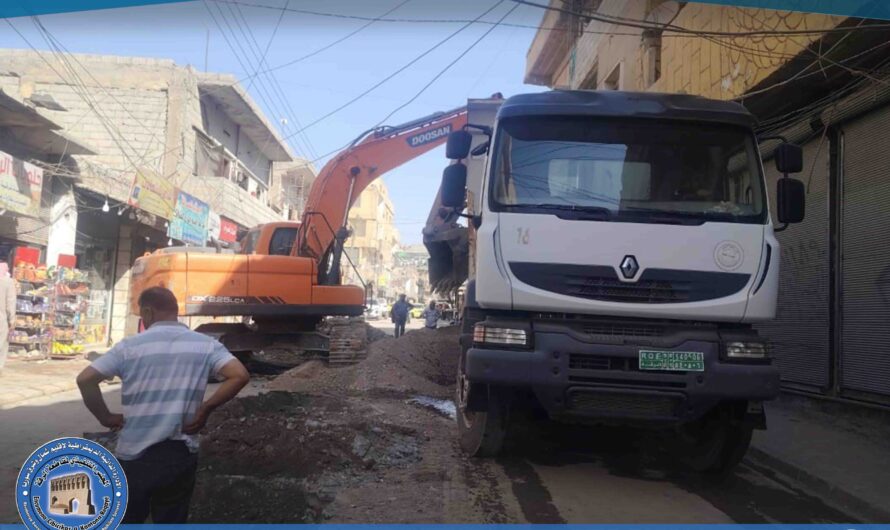 بلدية الشعب بالرقة تواصل أعمالها لتحسين المظهر الخدمي والجمالي للمدينة