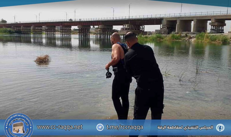 انتشال جثة شاب شرق الجسر القديم